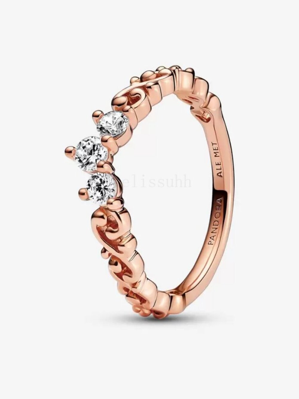 Pandora Regal Swirl Tiara Ring